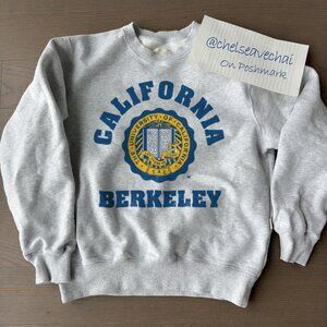 University of California Berkeley Crewneck Sweatshirt, 90s UC Berkeley Shirt Tee